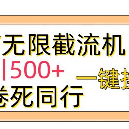 （9972期）抖Y截流机，日引500+