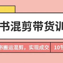 （9454期）小红书混剪带货训练营，通过小红书搬运混剪，实现成交（10节课完结版）