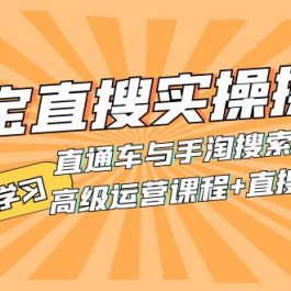 （7618期）淘宝直搜实操操作 直通车与手淘搜索完美结合（高级运营课程+直搜精华实战）