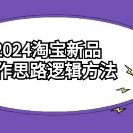 2024淘宝新品操作思路逻辑方法（6节视频课）