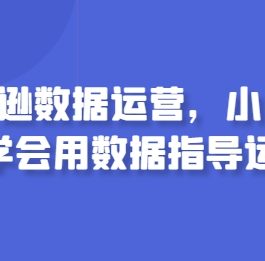 亚马逊数据运营，小白如何学会用数据指导运营