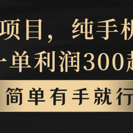 （10699期）无脑项目，一单几百块，轻松月入5w+，看完就能直接操作