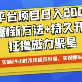 （10694期）快手24小时无人直播，真正实现睡后收益