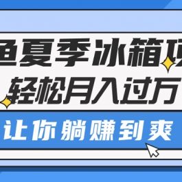 （10673期）闲鱼夏季冰箱项目，轻松月入过万，让你躺赚到爽