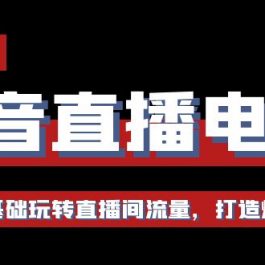 抖音直播电商运营必修课，0基础玩转直播间流量，打造爆款（29节）